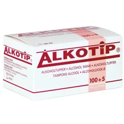 Alkotip Alcoholdoekjes 30 x 65 mm 100 St